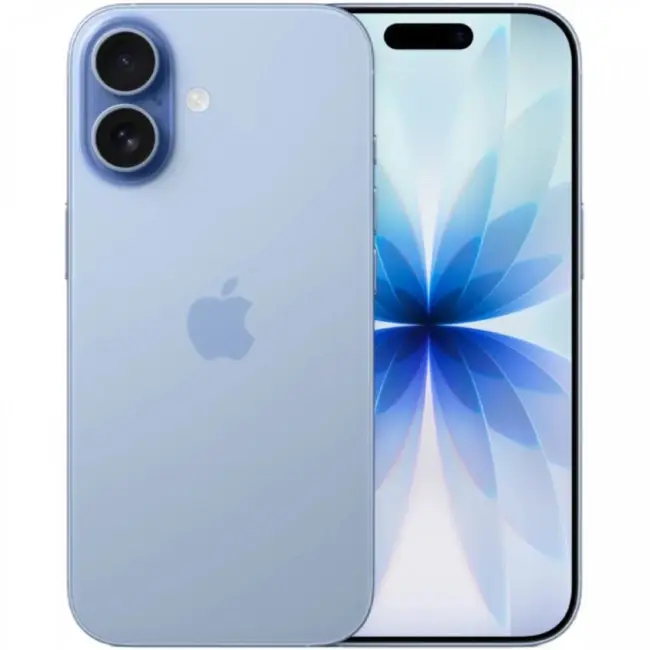 Смартфон Apple iPhone 17 256Gb Mist Blue (eSIM only) MG694J/A 256 Гб, 8 Гб